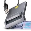 AXAGON CRE-SM3T Czytnik kart identyfikacyjnych USB, 1.3m kabel